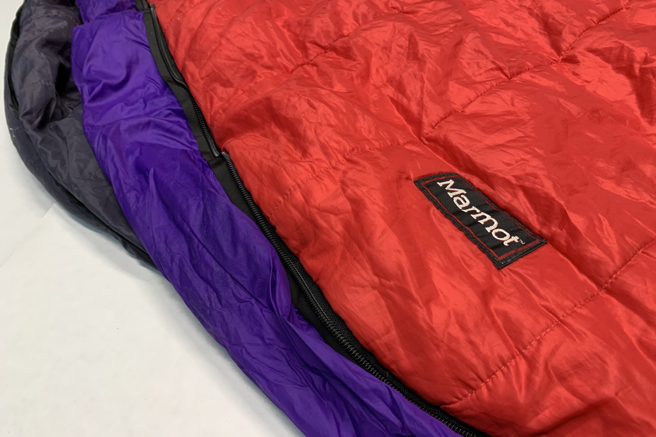 Marmot sleeping bag zipper repair