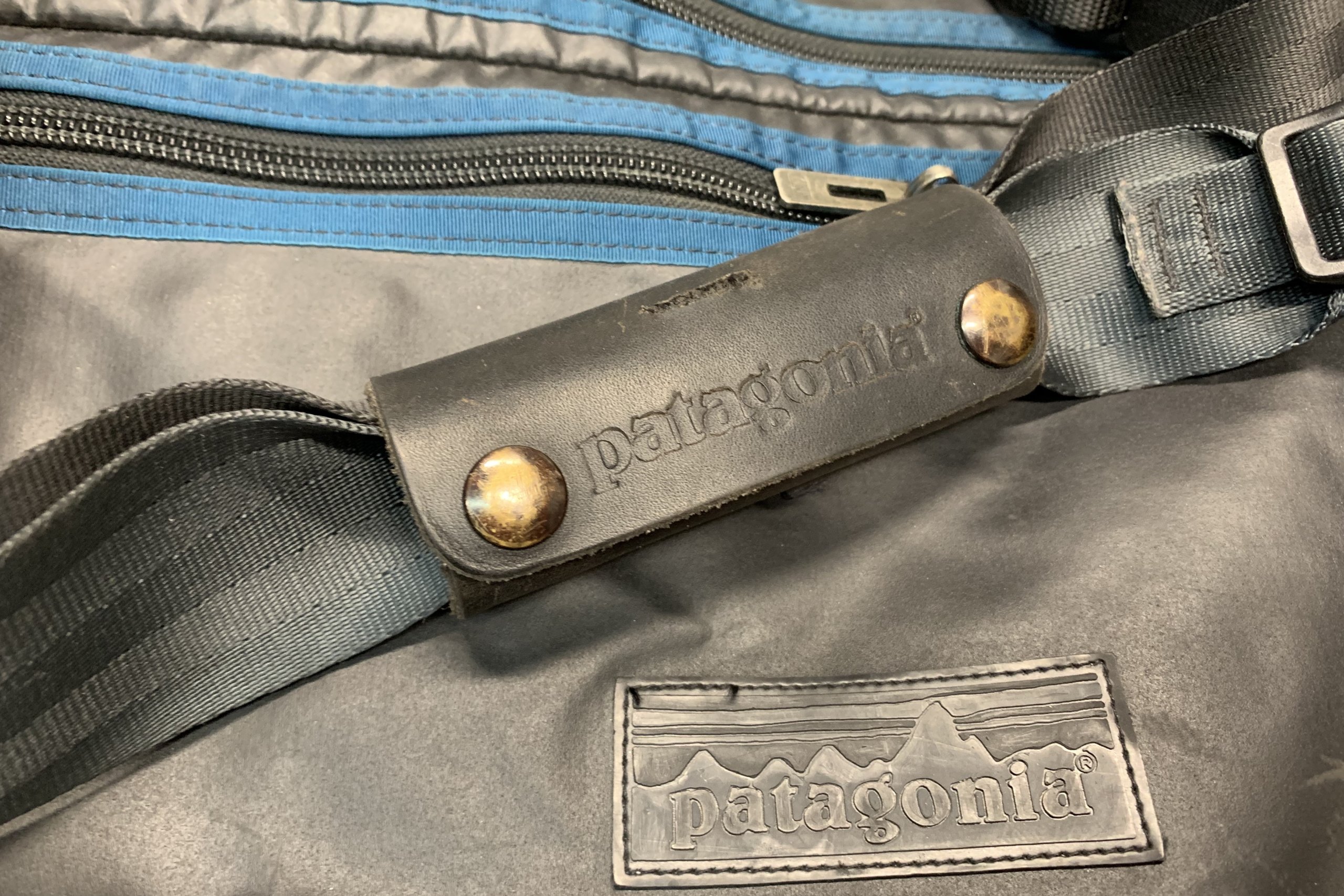 Patagonia duffle bag