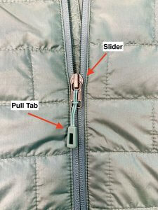 zipper anatomy
