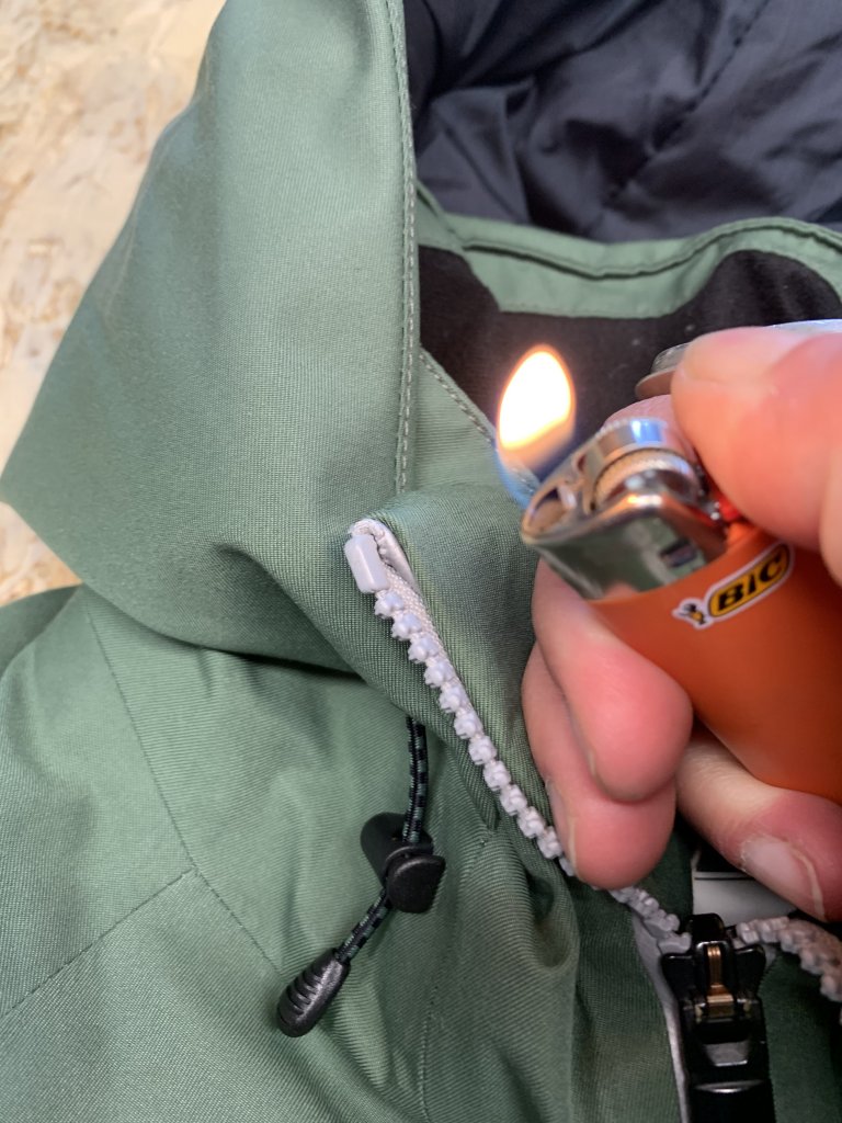 Zipper repair on an Eddie Bauer down jacket? : r/myog