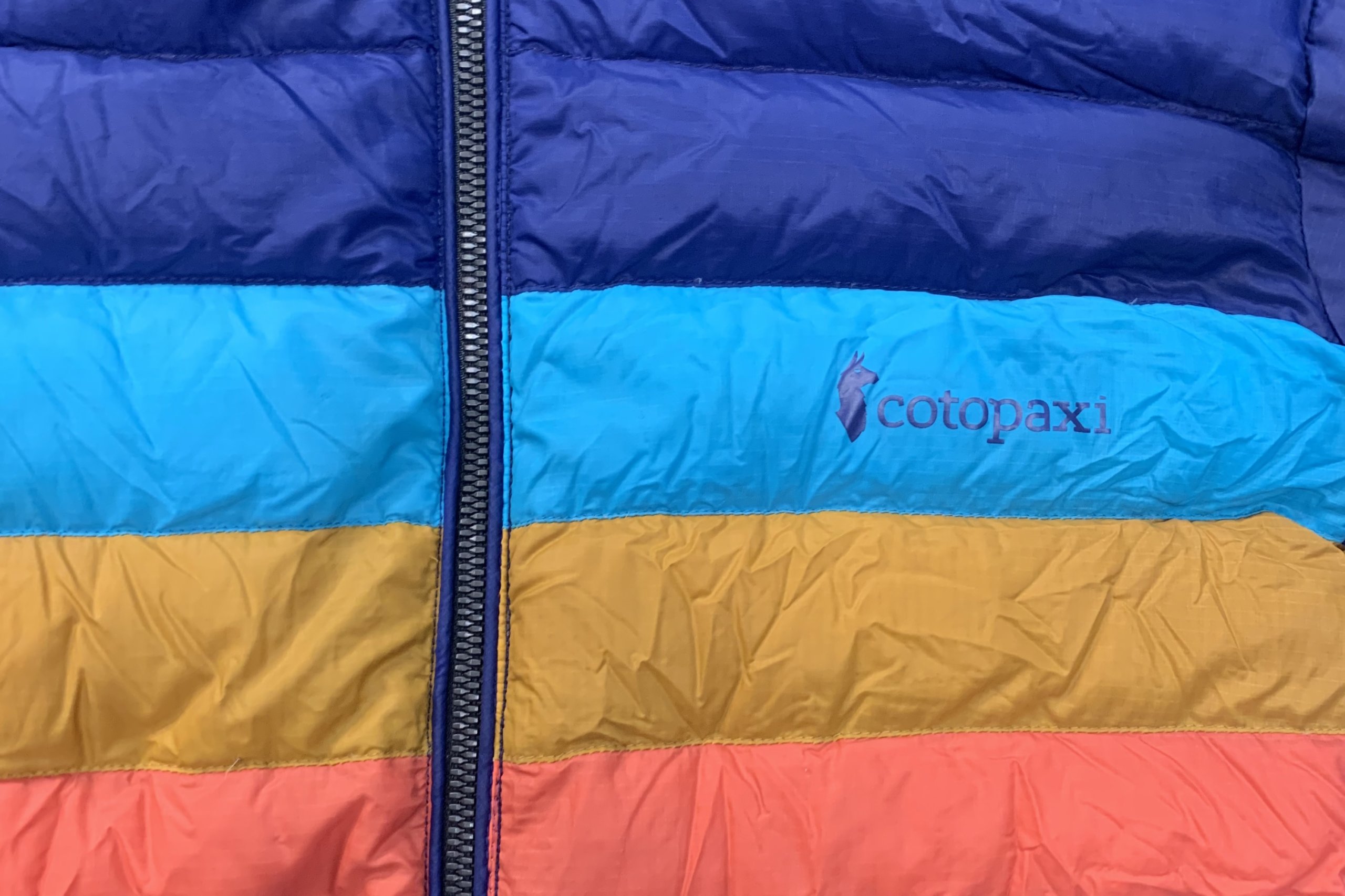 Cotopaxi down jacket zipper replacement